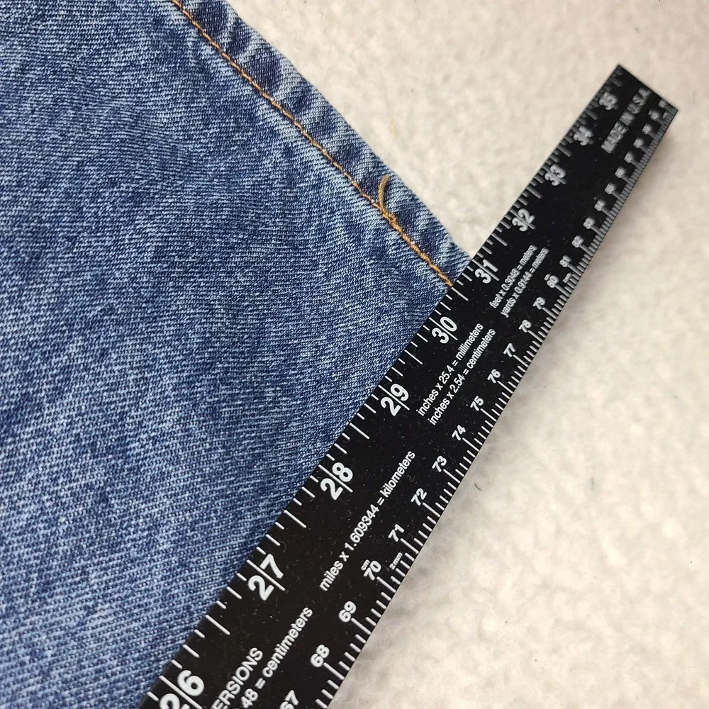 Levi's 505 Jeans Mens 38x32‎ Blue Regular Fit Straight Leg Medium Wash Denim